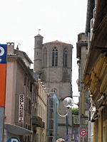 Carcassonne - Cathedrale Saint-Michel - Clocher (2)
